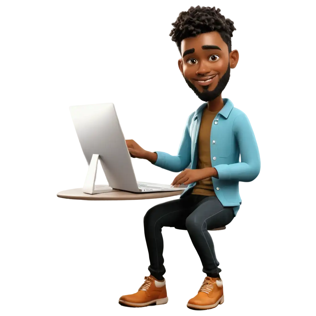 Black-Male-Freelance-Graphic-Designer-PNG-Image-for-Digital-Portfolios-and-Creative-Visualization