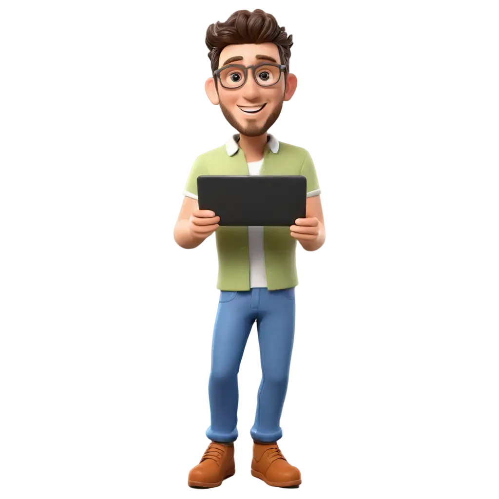 3D-Man-Casual-Work-from-Home-Technology-Communication-PNG-Image