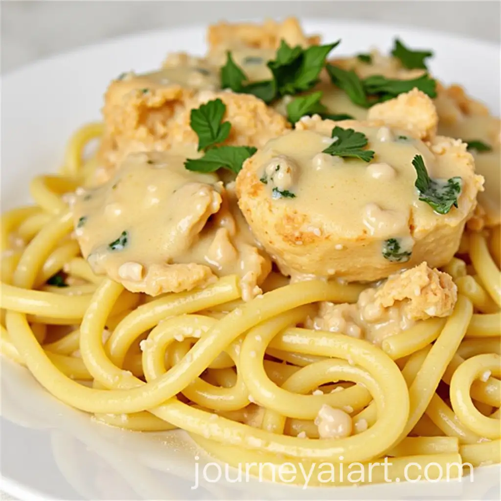 Creamy-Garlic-Parmesan-Pasta-with-Chicken-Dish-CloseUp