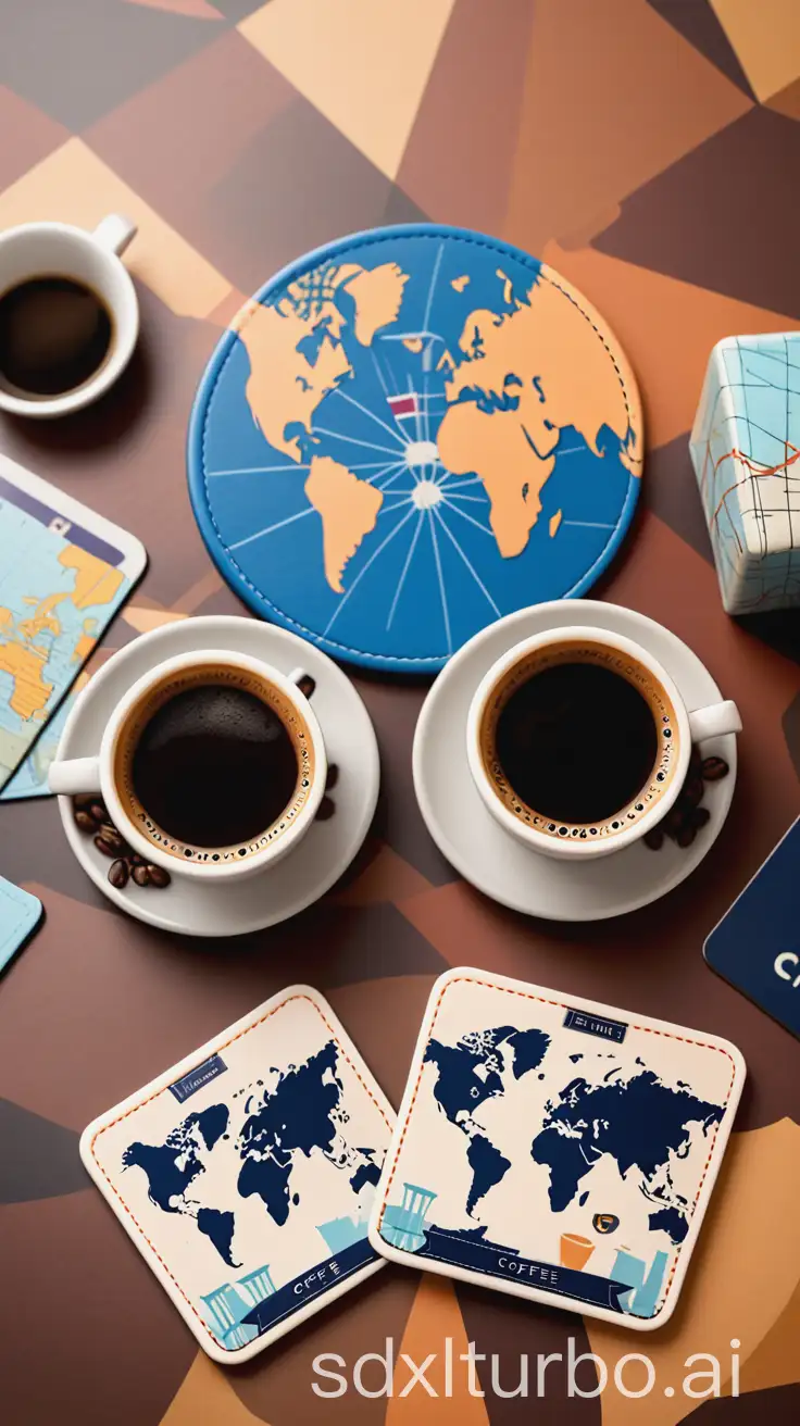 Coffee-Traveling-Around-the-World-with-Iconic-Landmarks-and-Travel-Elements