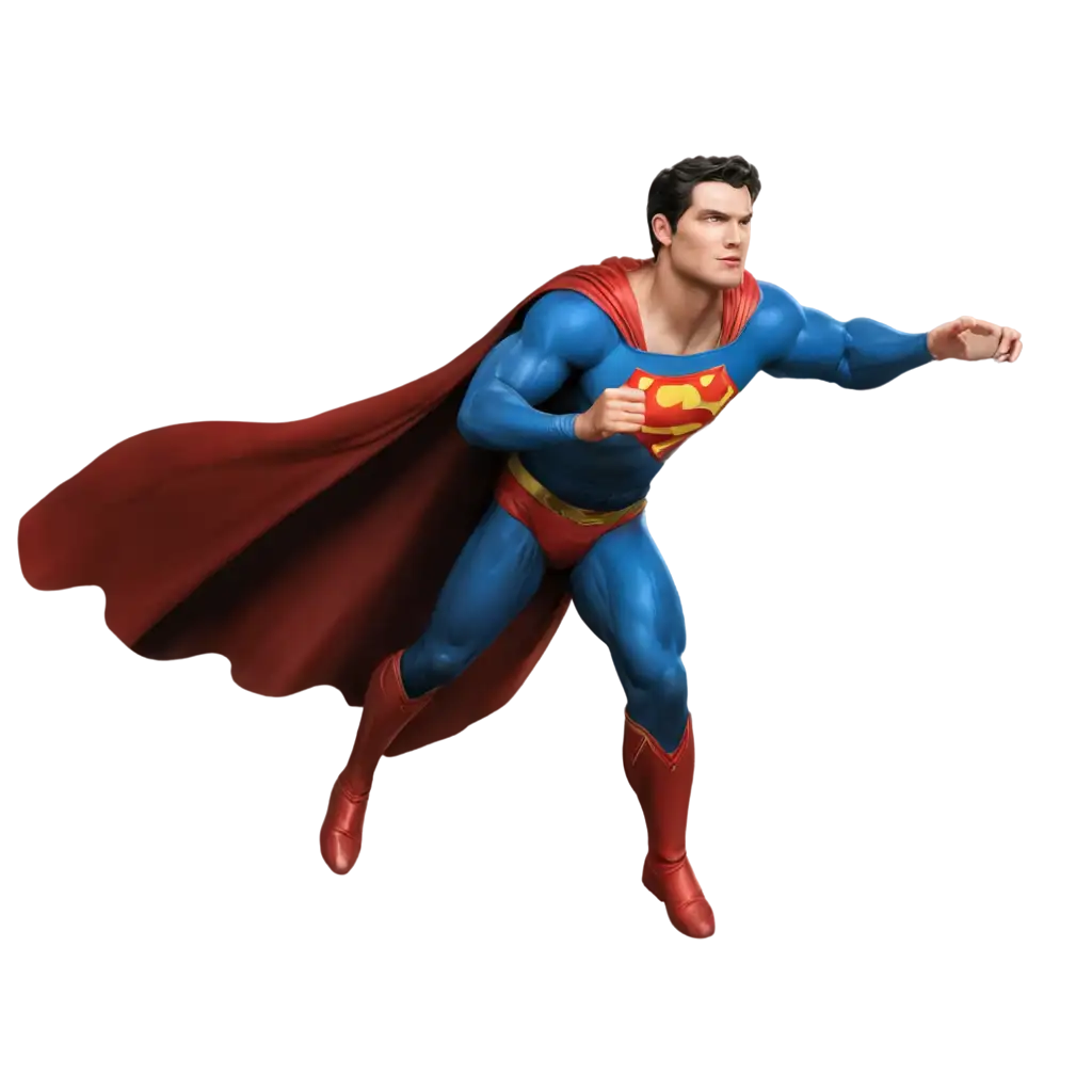 Enhance-Clarity-and-Detail-with-Powerful-Superman-PNG-Image