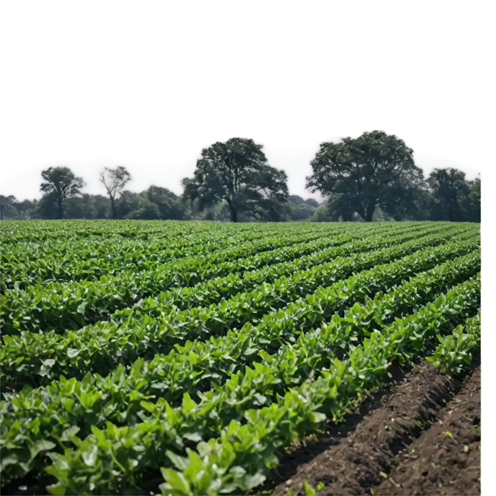 Soybean-Farming-PNG-Image-Cultivating-Green-Fields-of-Soy