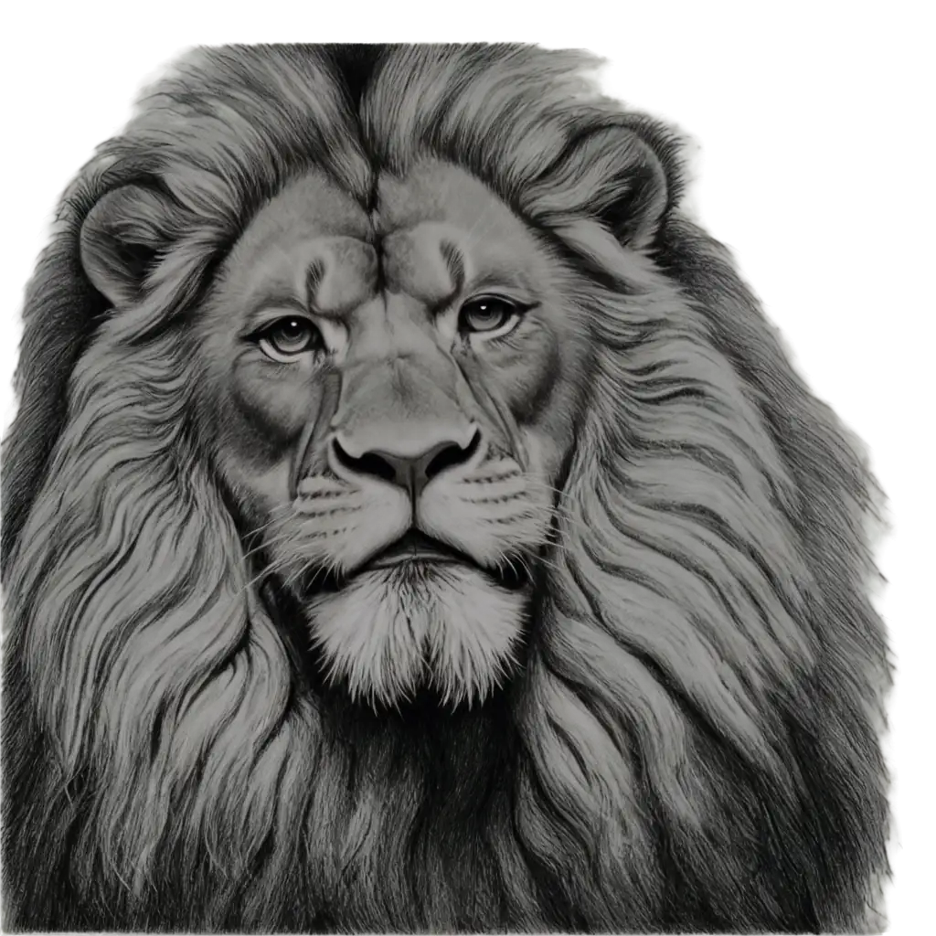 Detailed-Pencil-Drawing-of-Judah-Lion-in-PNG-Format-Artistic-and-Realistic-Representation