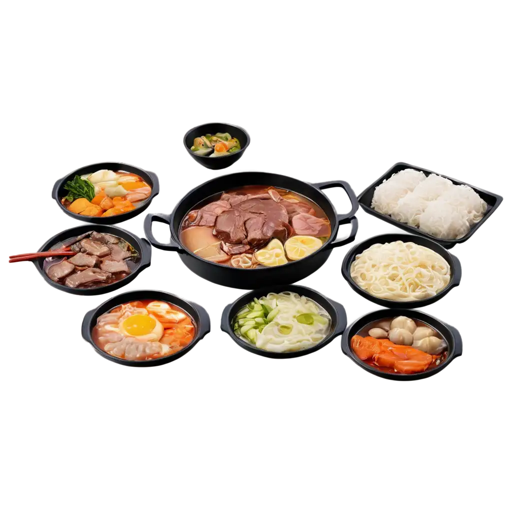 HighQuality-PNG-Image-of-a-Complete-Hot-Pot-Sukiyaki-Package-for-Culinary-Enthusiasts