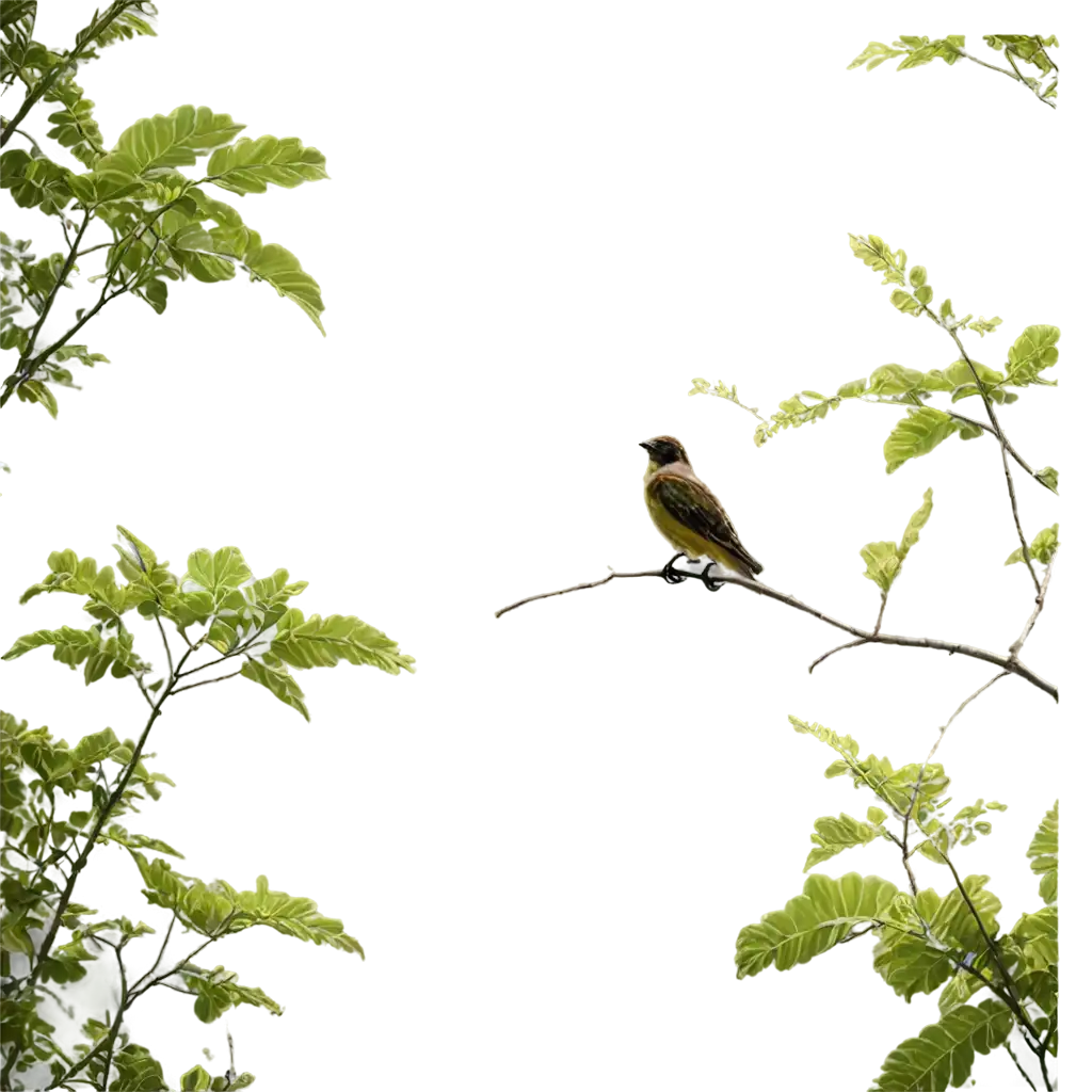 Capture the feeling of early morning with gentle guitar strums and ambient sounds of birds chirping and leaves rustling.