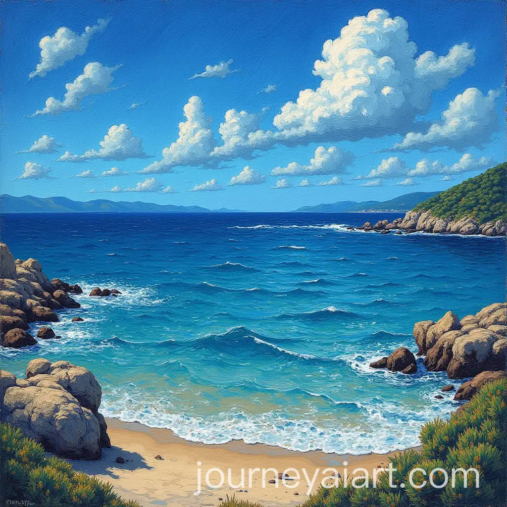 Scenic-Adriatic-Sea-in-Van-Gogh-Style