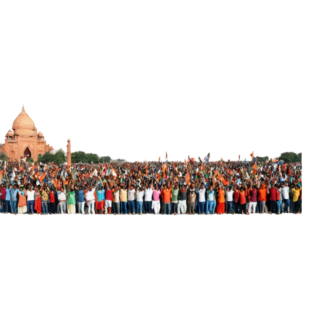 Ultra-Realistic-Indian-Crowd-PNG-Image-for-HighQuality-Visuals