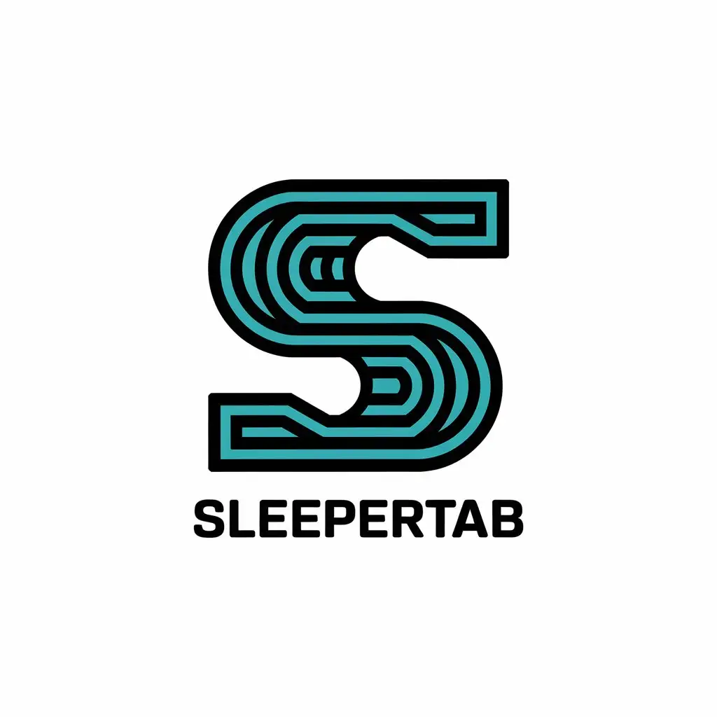 LOGO Design For Sleepertab Minimalist ST Symbol for the Technology Industry