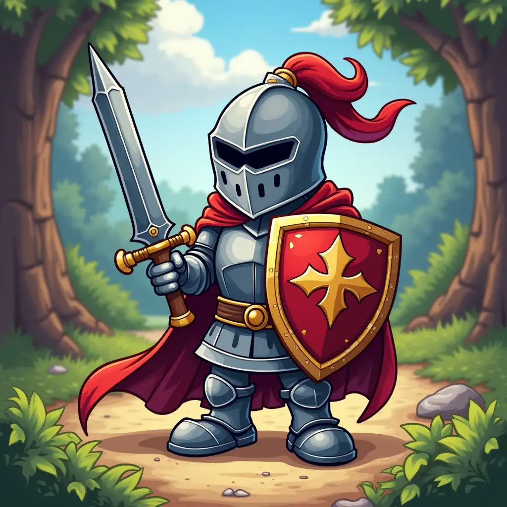 16 colors jewels knight game cartoon