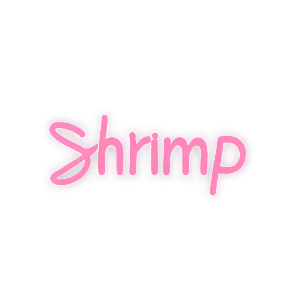 Pink-Cartoon-Shrimp-Text-PNG-for-Fun-and-Creative-UsePNG-Image-Usage-Scenarios