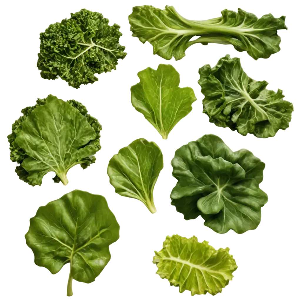 Assorted-Leafy-Greens-PNG-Fresh-HighResolution-Organic-Vegetables-for-Culinary-Botanical-Projects