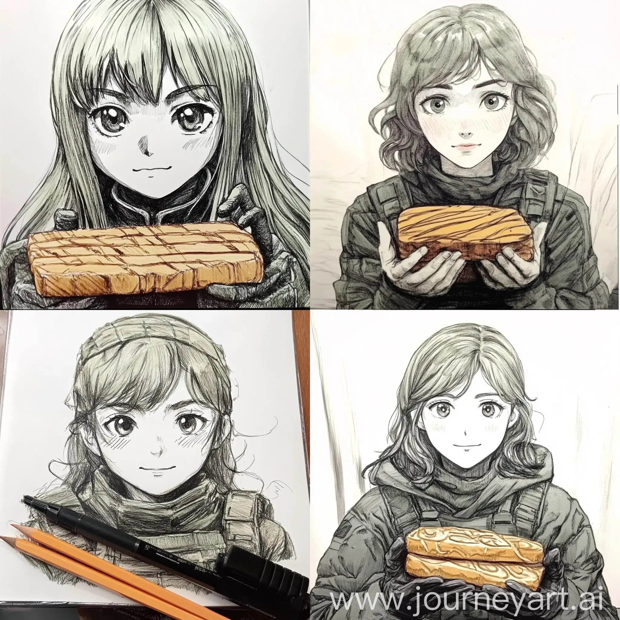 Manga-Anime-Style-Drawing-of-a-Journey