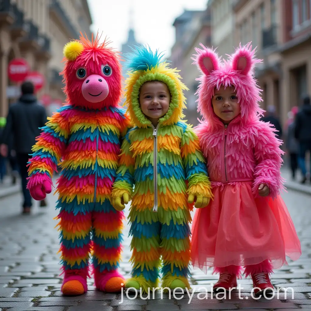 Children-DressedAI-Art-Prompt-Expansion-as-Piatas-in-Colorful-Costumes