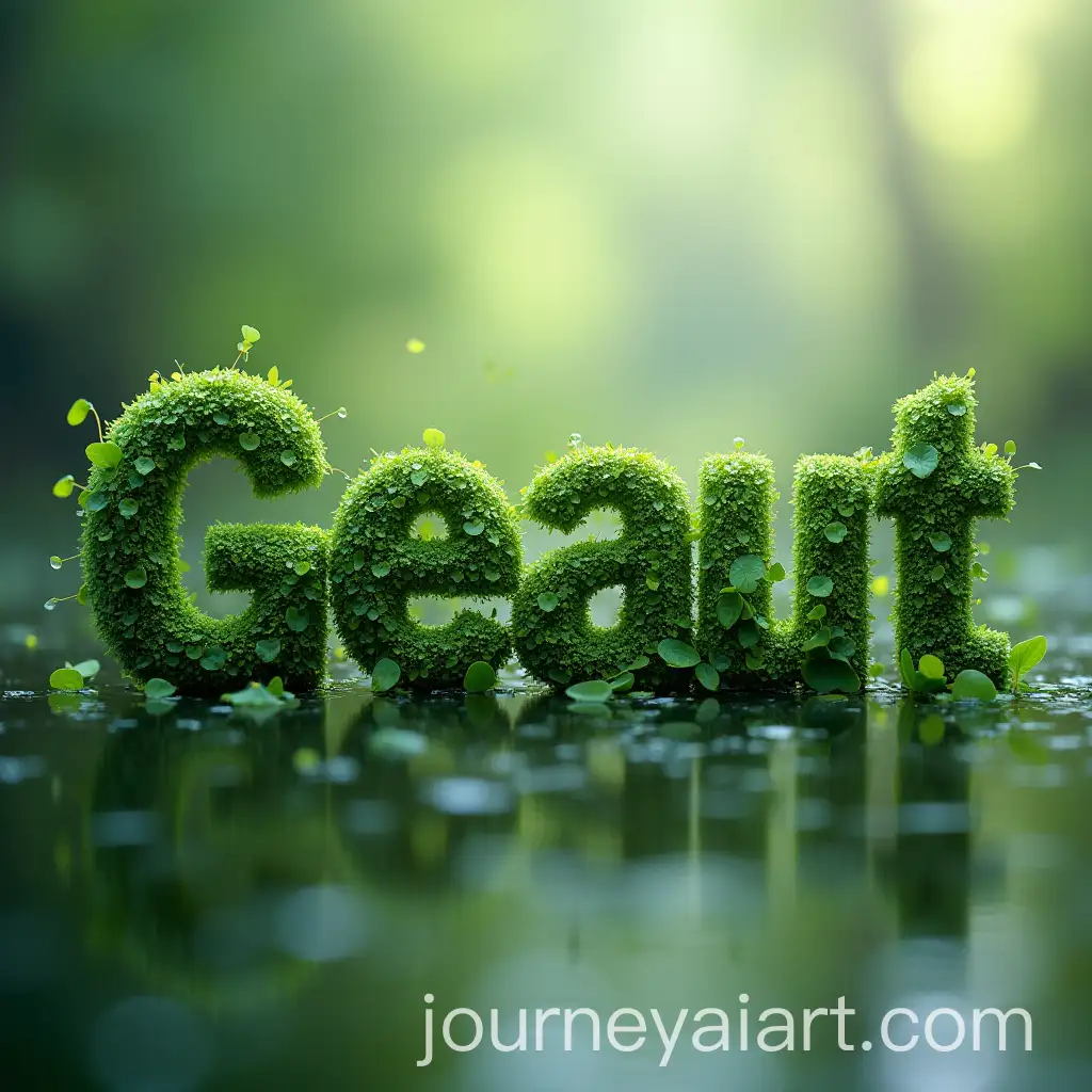 Leaves-and-Water-Droplets-Natural-Guttation-Scene