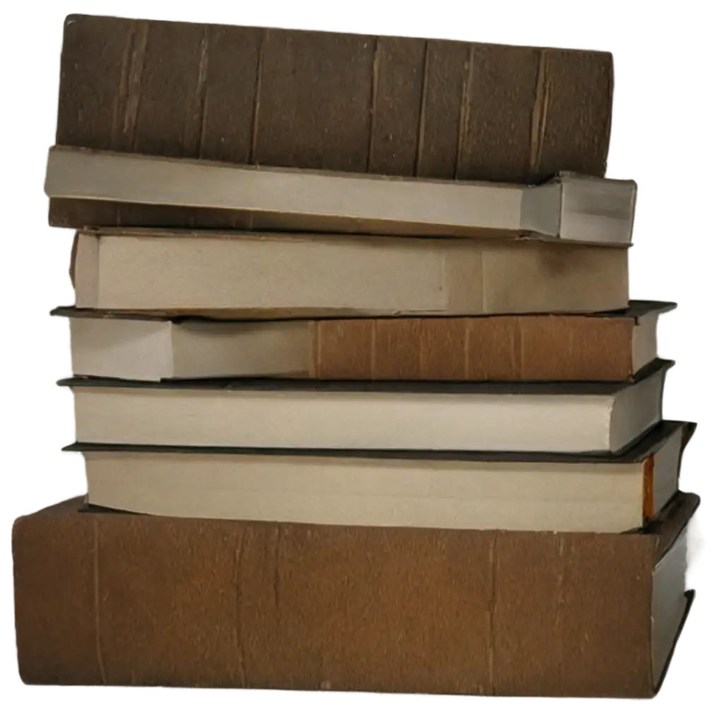 Piles-of-Books-PNG-Image-for-Creative-and-Educational-Use