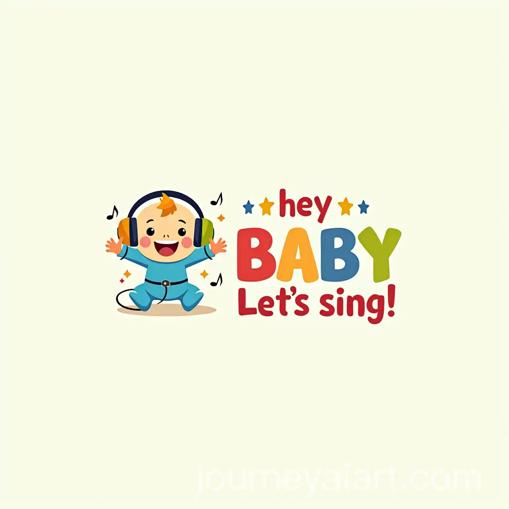 Playful-and-Cheerful-Logo-for-Childrens-Music-Channel-Hey-Baby-Lets-Sing