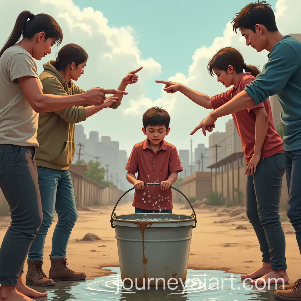 Urban-Water-Crisis-A-Young-Boys-Desperate-Plea-Amidst-MiddleClass-Denial
