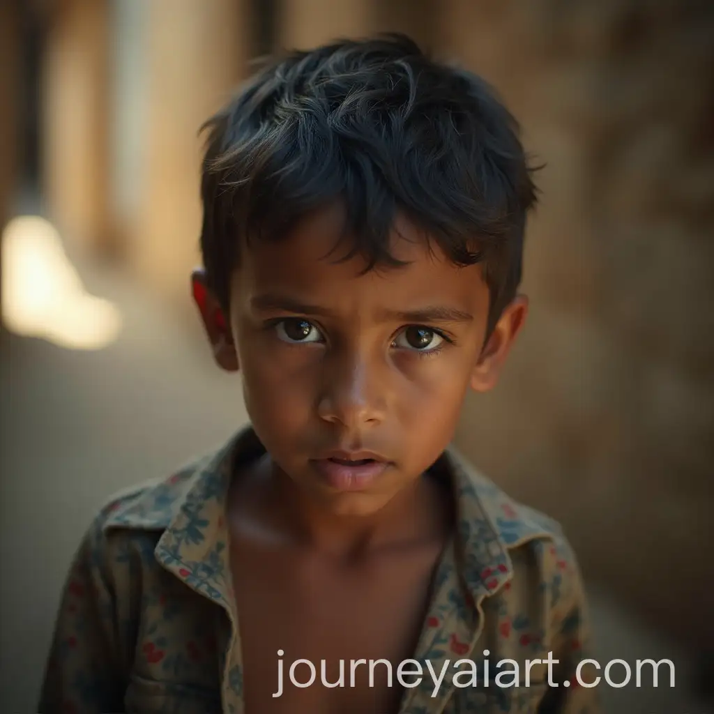 Angry-Boy-from-Mau-India-with-Intense-Expression