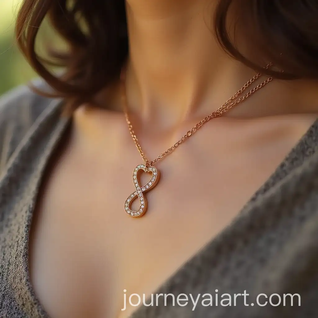 Infinity-Symbol-and-Hourglass-Necklace-Combination