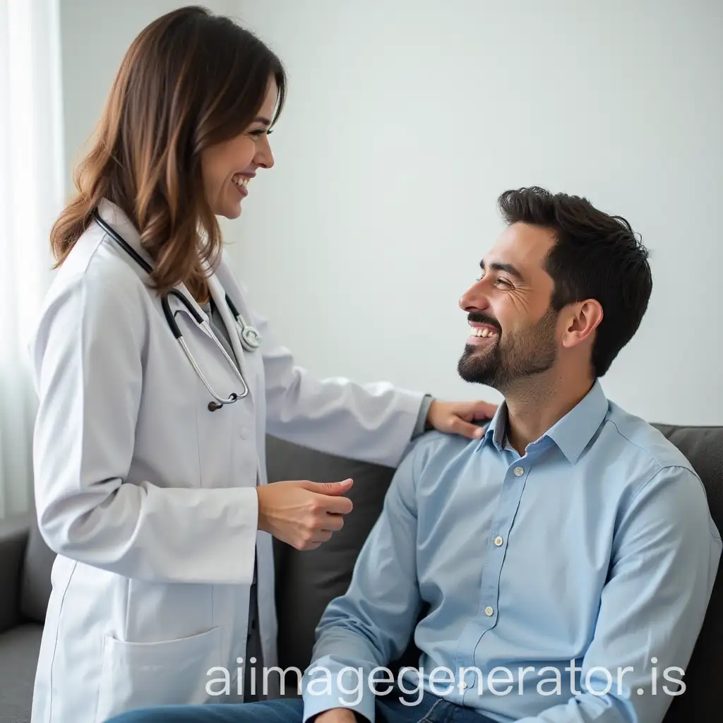 Asian-Female-Doctor-and-MaleAI-Art-Prompt-Expansion-Patient-Smiling-Together-in-a-Consultation