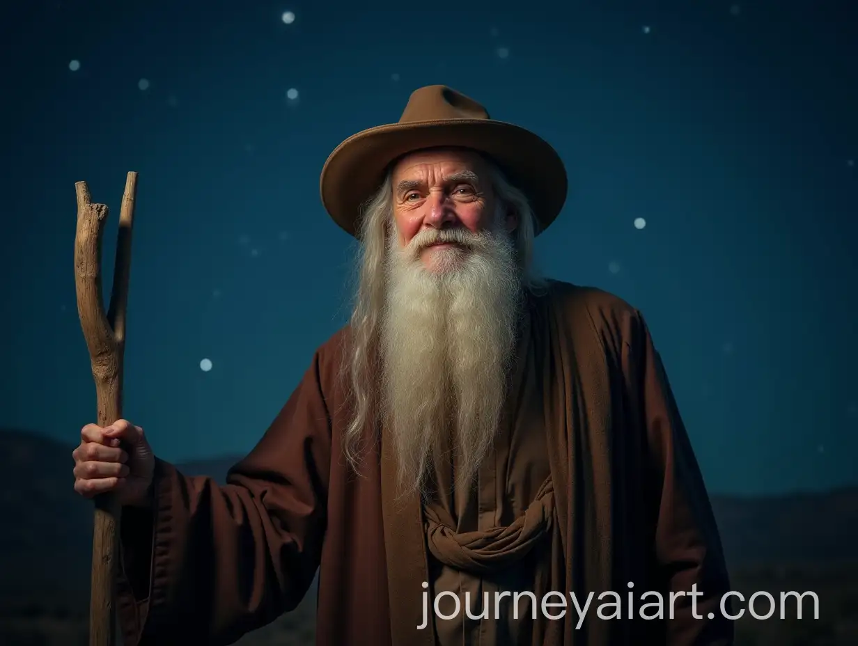 Wise-Old-Man-Prophet-with-Night-Sky-Background
