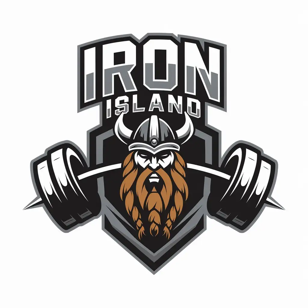 LOGO-Design-for-Iron-Island-Viking-Strength-and-Fitness-with-a-Clear-Background