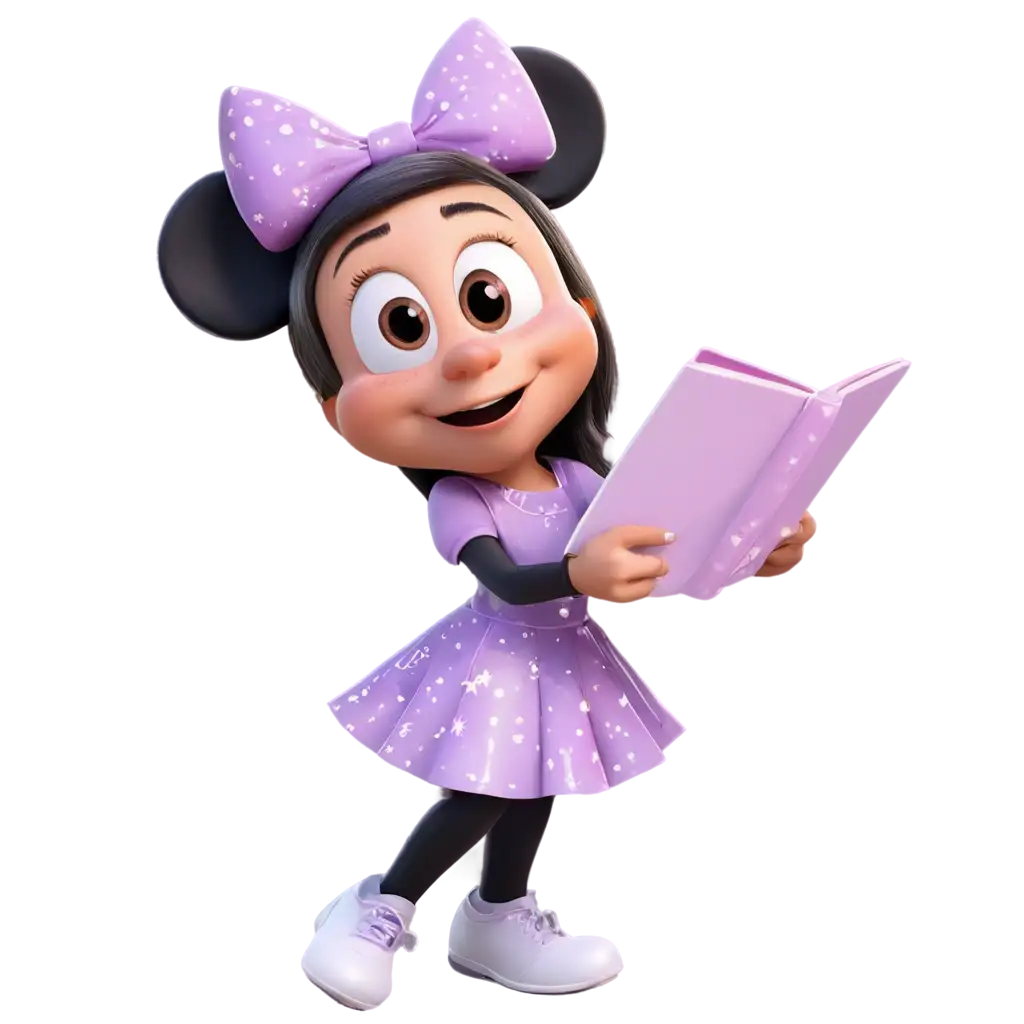 Mesmerizing-Minnie-Mouse-3D-Illustration-PNG-Babylon-Minions-Artistic-Magic