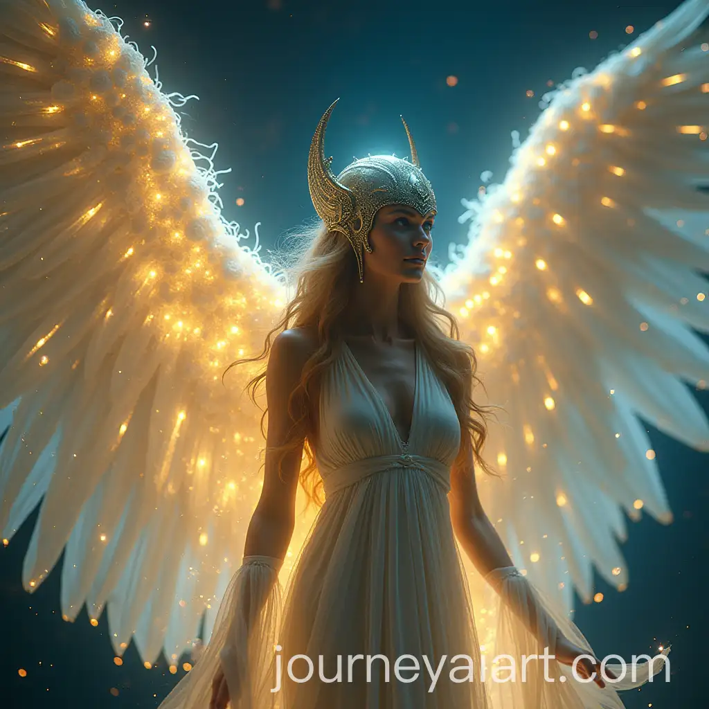 Enigmatic-Goddess-with-Radiant-Wings-Illuminating-the-Night