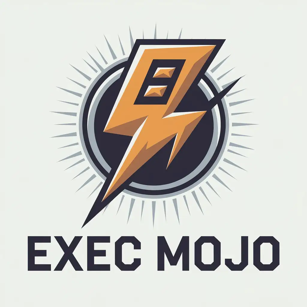 LOGO Design for Exec Mojo Clean and Modern Vector Logo for Executive Health and Wellness