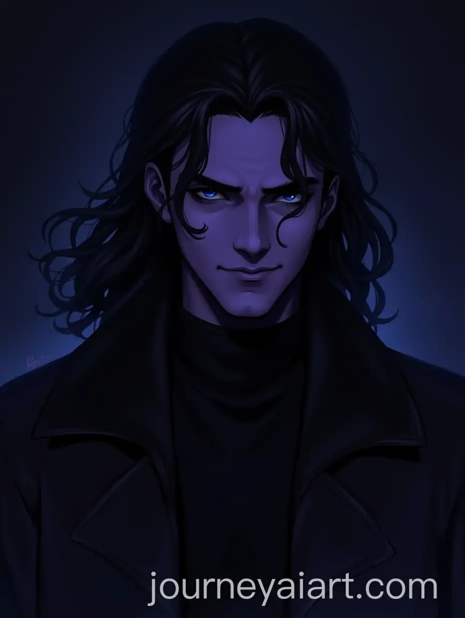 Male-Rogue-with-Purple-Skin-in-Fantasy-Night-Setting