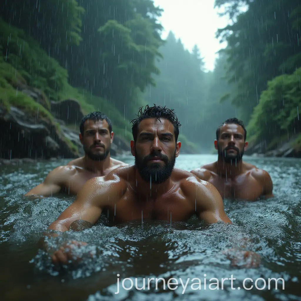 Chuck-Jason-and-Michael-Myers-in-a-Rainforest