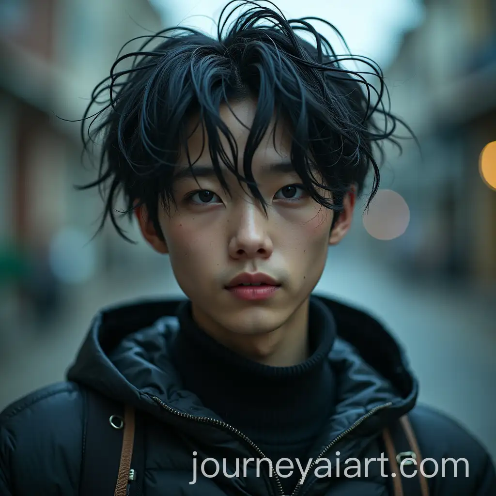 Professional-Portrait-of-Young-Asian-Android-Hybrid-with-Aura-in-Ghost-Town-Setting