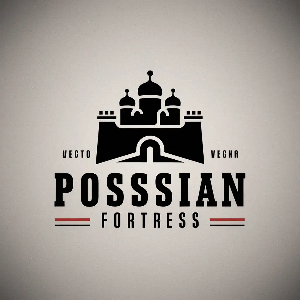 LOGO Design For Flag Russian Fortress Vector Logo Design