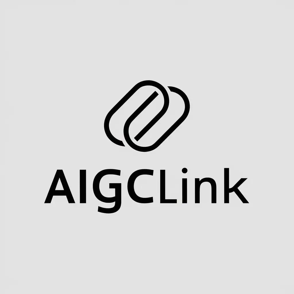 LOGO-Design-for-AIGCLINK-Minimalistic-Link-Symbol-for-Technology-Industry