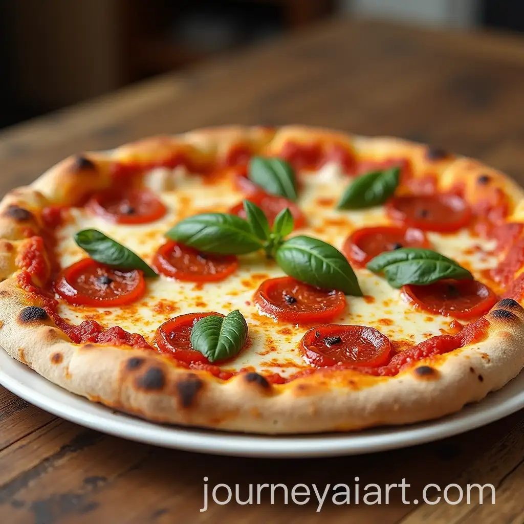 Delicious-Mavone-Pizzetta-with-Toppings-and-Fresh-Ingredients