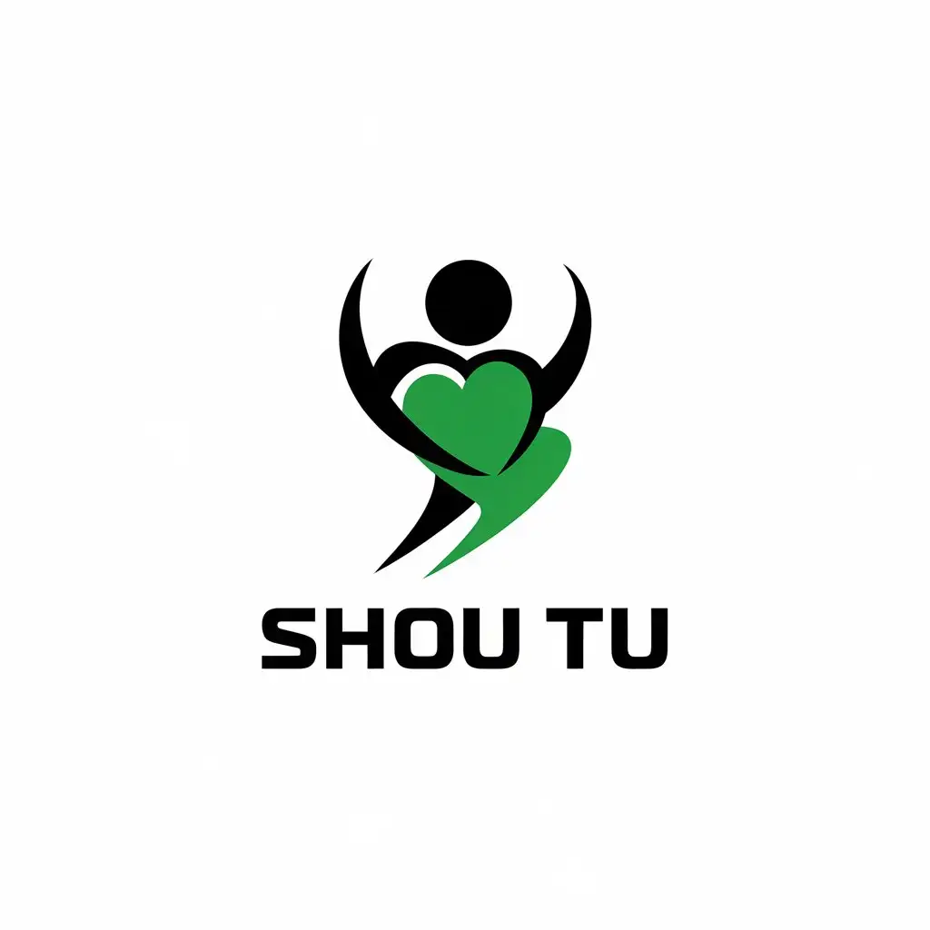 LOGO Design for Shou Tu Lose Weight Green Theme for Sports Fitness Industry