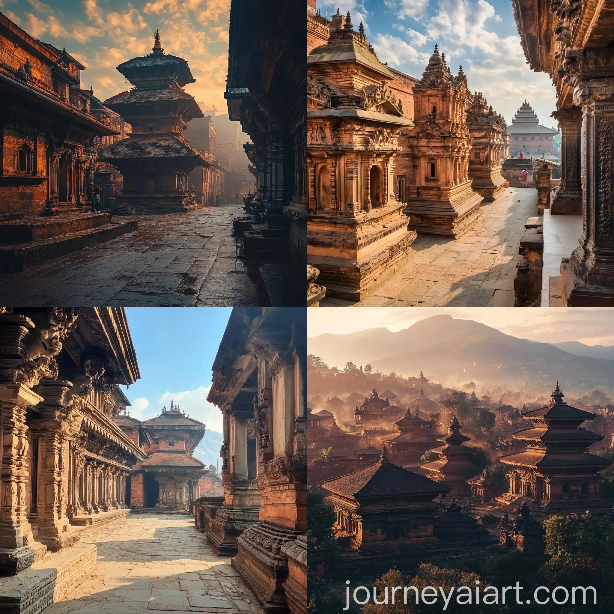 Historic-Temples-of-Bhaktapur-Nepal