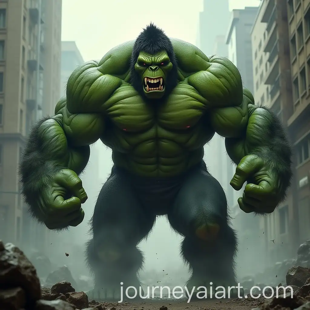 Hulk-Transformed-into-a-Gorilla-in-a-Vibrant-Jungle-Scene