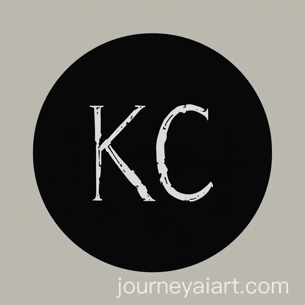 Simple-Black-KC-Logo-Design