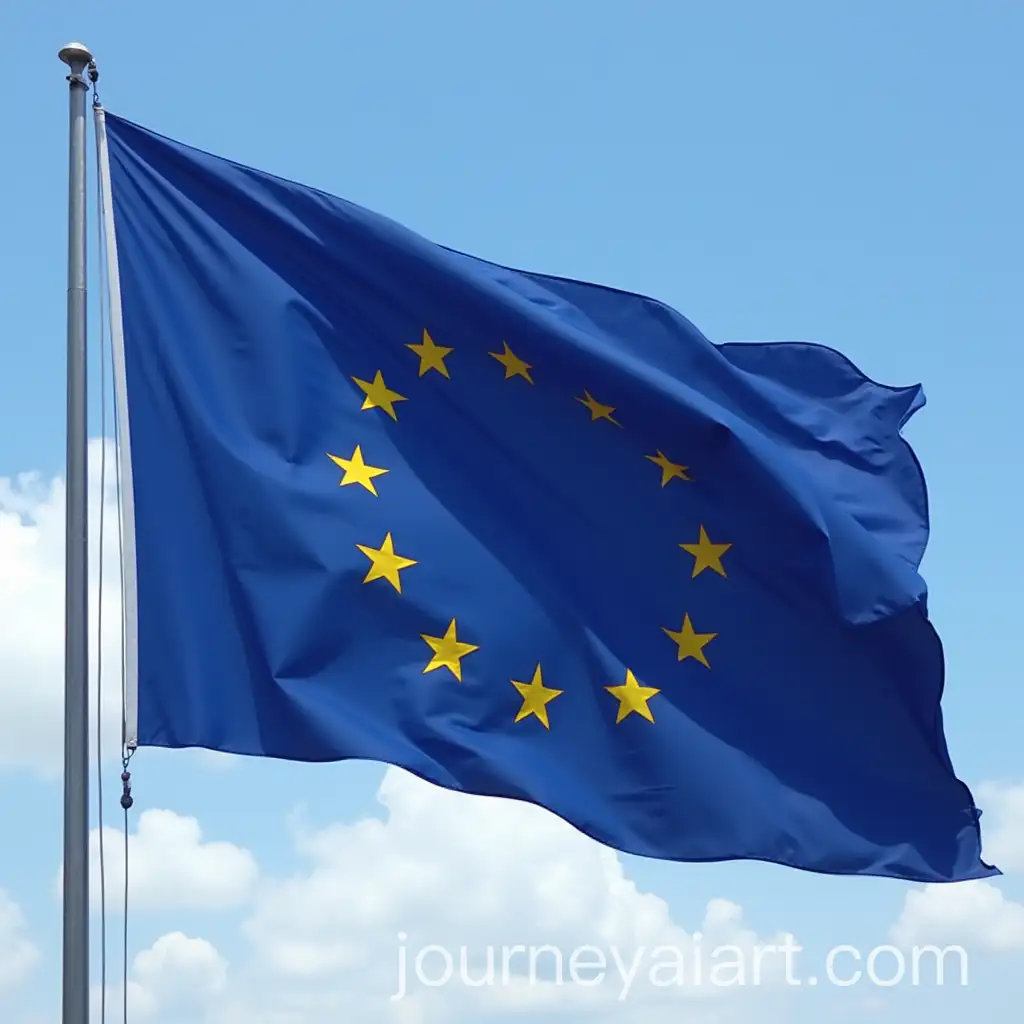 European-Union-Flag-with-Stars-and-Stripes-in-Bold-Design