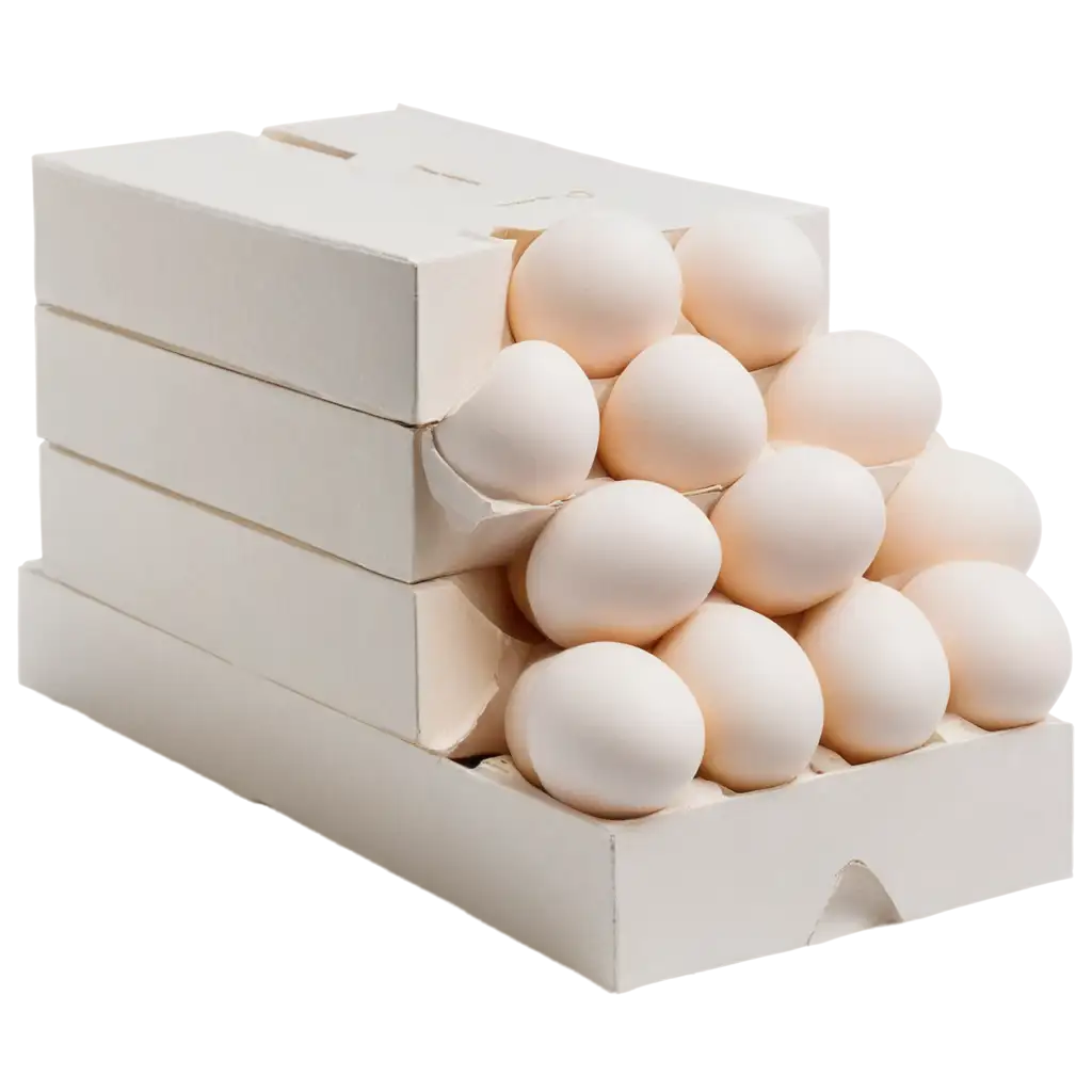 HighQuality-PNG-Image-of-Stacked-Egg-Boxes-Enhance-Your-Visual-Content-with-Clarity-and-Detail