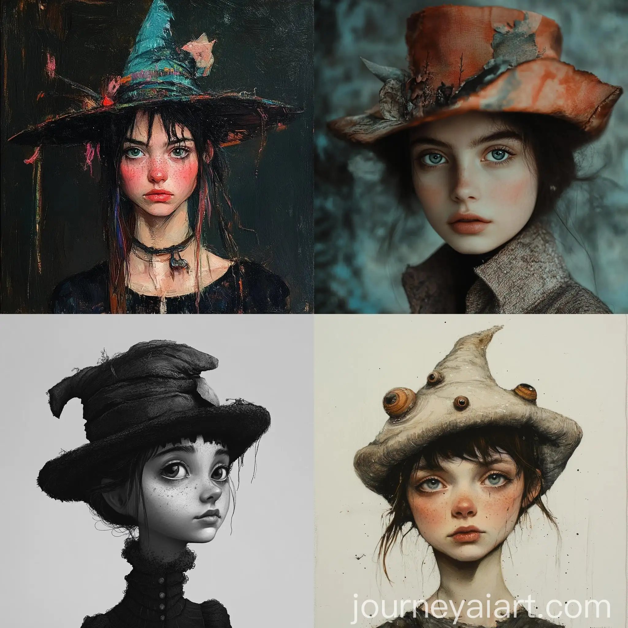 Whimsical-Girl-Wearing-a-Unique-Hat