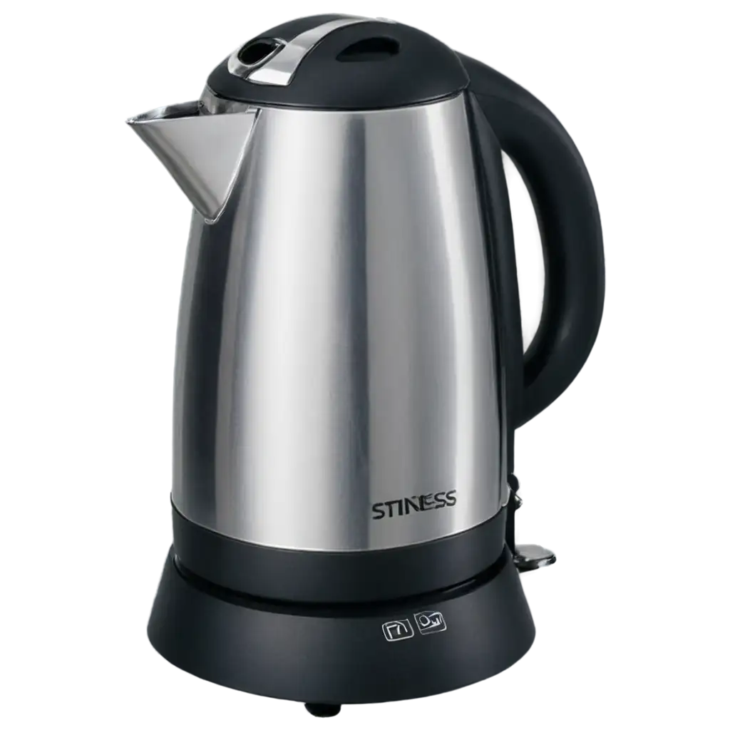 Electric-Kettle-from-Stainless-Steel-PNG-Image-Modern-Design-and-Durability