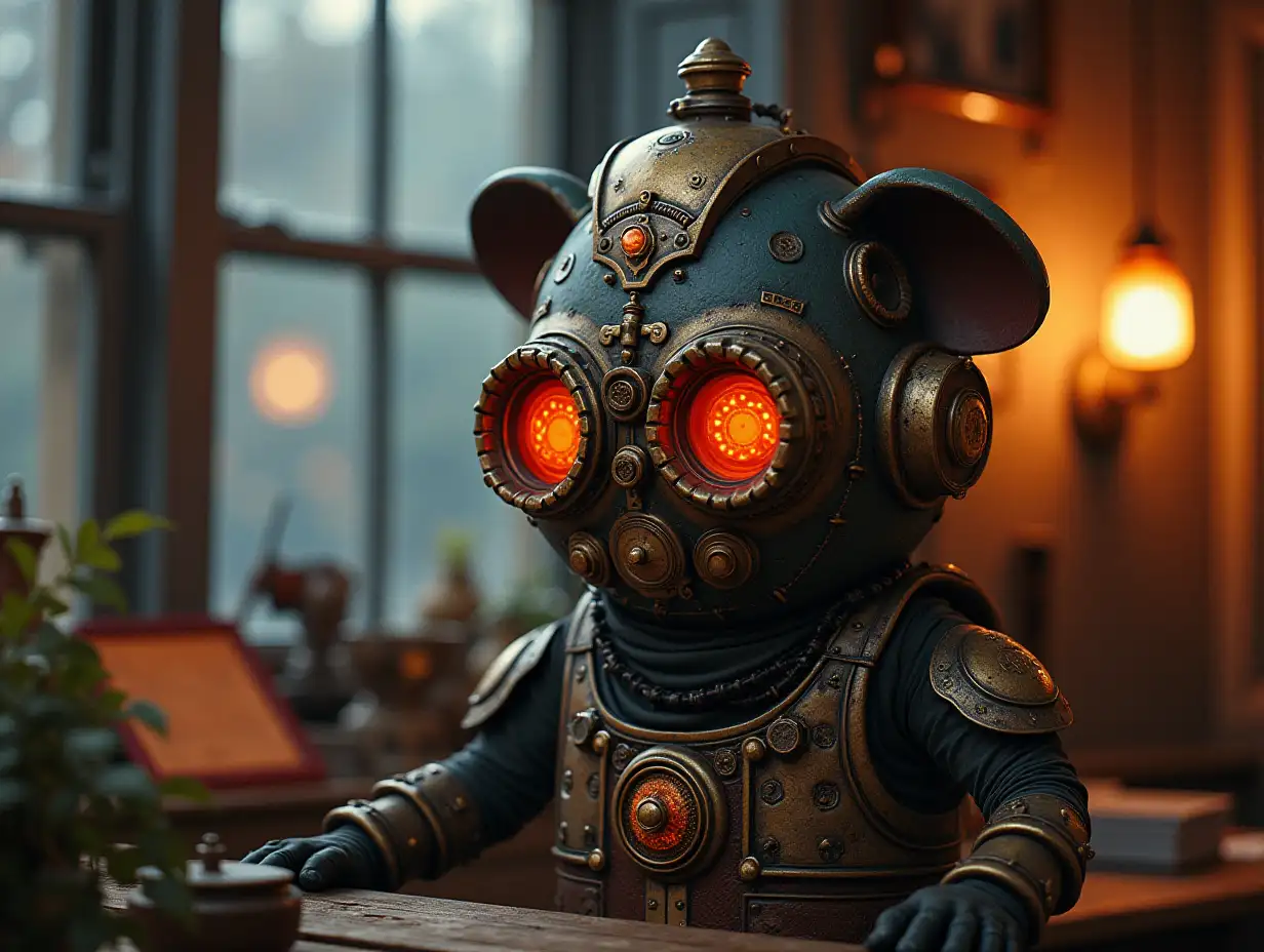 Steampunk 8k-Quality