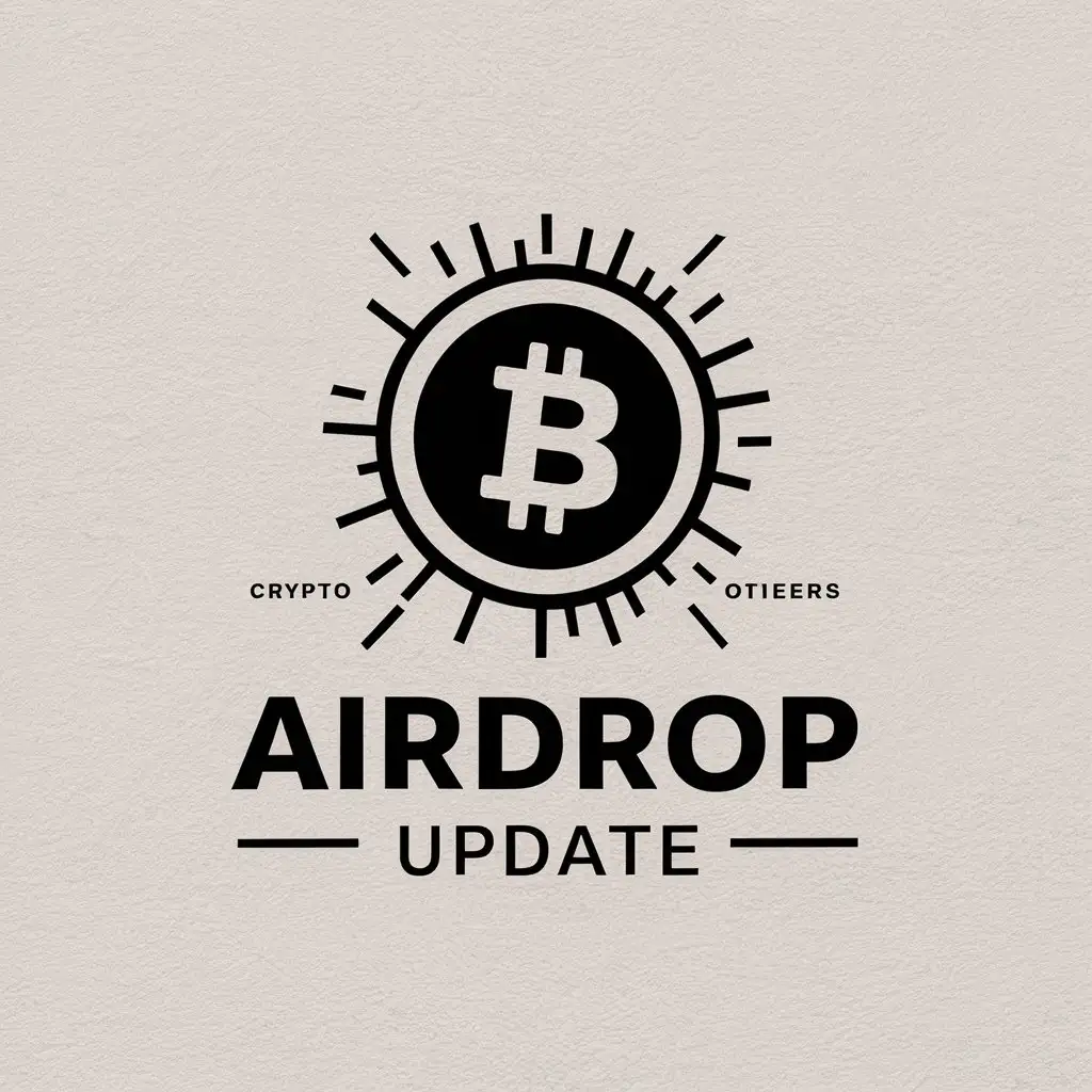 LOGO Design For CRYPTO Modern Typography Featuring AIRDROP | AI Logo Maker