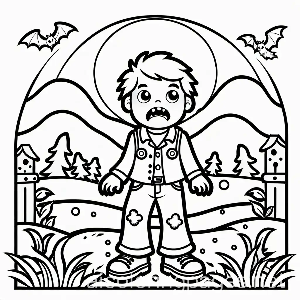 Zombie-Halloween-Character-Coloring-Page