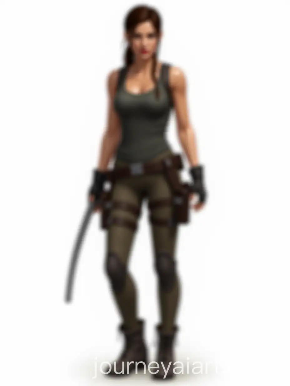 Lara-Croft-Tomb-Raider-Full-Body-Photorealistic-Portrait