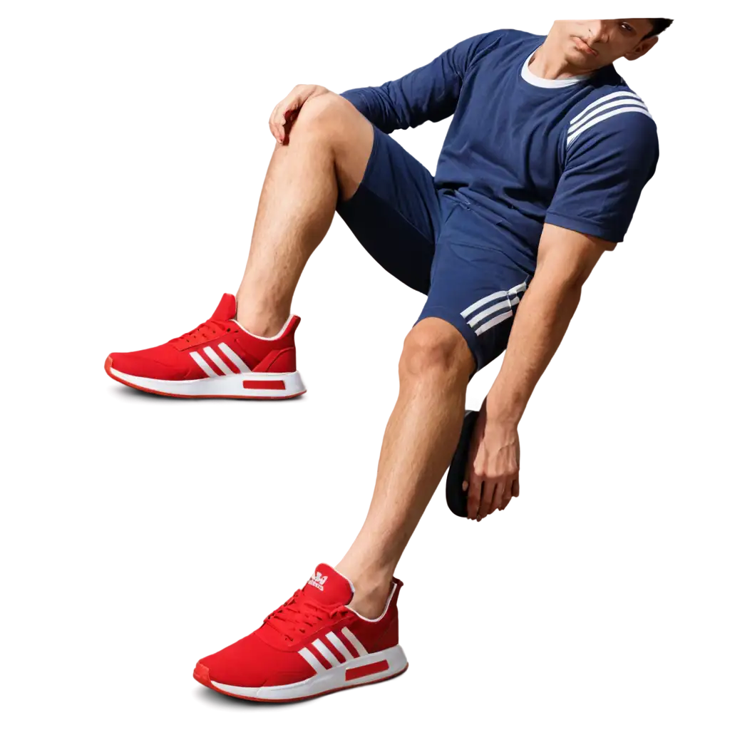 Dark-Red-Adidas-Shoes-for-Men-PNG-HighQuality-Transparent-Image-for-Multiple-Uses