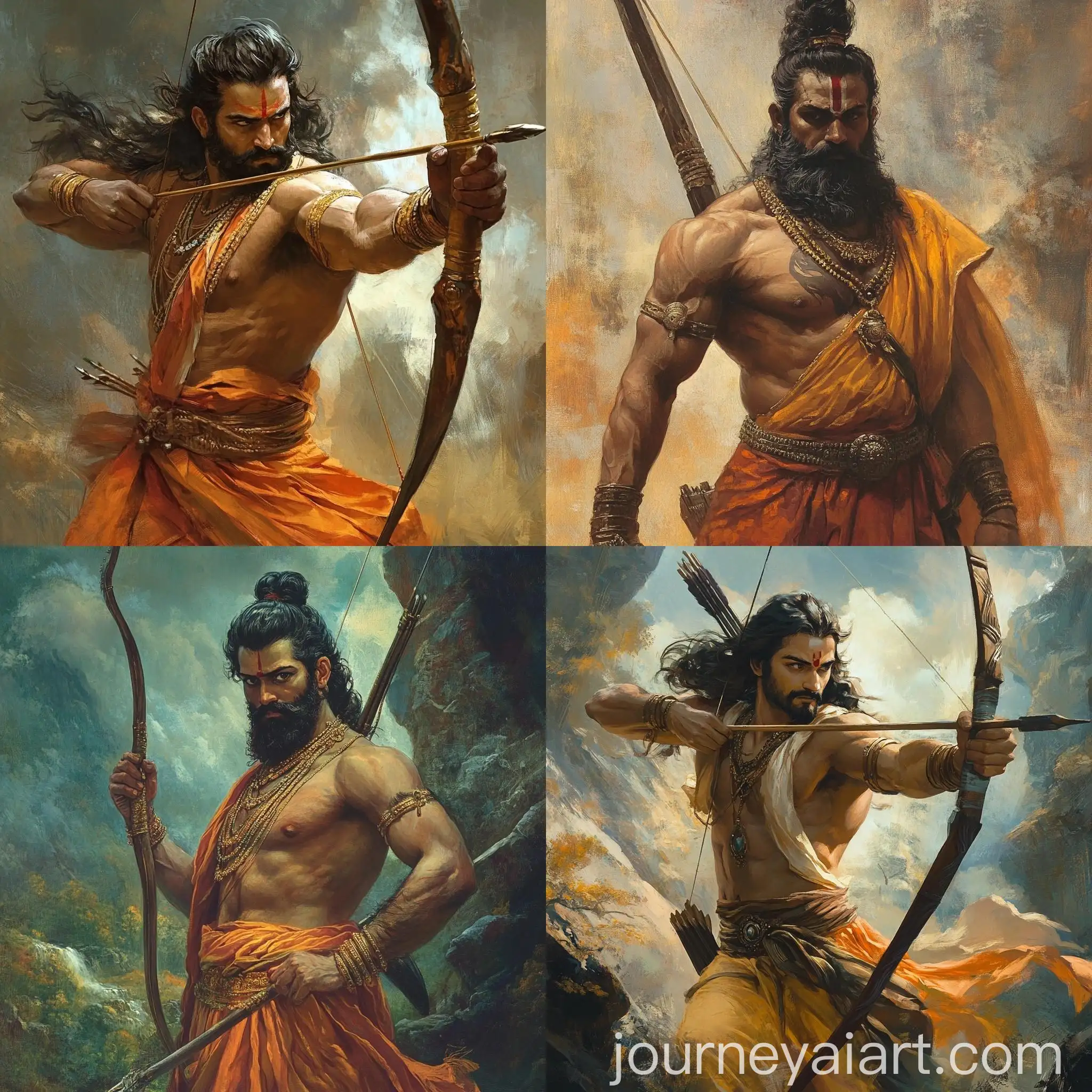 Ashwatthama-Learning-Warfare-and-Weapons-Training-from-His-Father