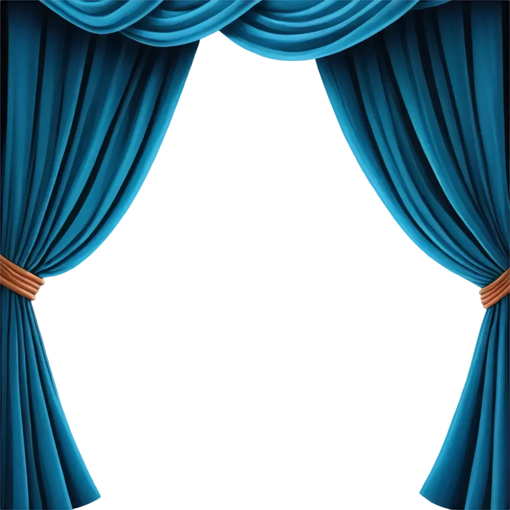 Vibrant-Blue-Cartoon-Curtains-PNG-Enhance-Your-Visual-Content-with-HighQuality-Images